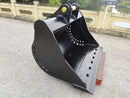 John Deere, Hitachi 230/240/250/270/290/300, 72in, 90mm Pins, Cleaning Bucket - EBJD230-9072CL - Excavator Bucket - Bedrock Attachments