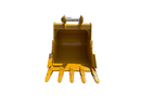 John Deere, Hitachi 330/350/370/380, 54in, 5 teeth, 100mm Pins, HD bucket - EBJD330 - 10054HD - Excavator Bucket - Bedrock Attachments