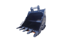 John Deere, Hitachi 330/350/370/380, 54in, 5 Teeth, 100mm Pins, Heavy Duty Bucket, 1.64m3 - EBJD330-10054HD - Excavator Bucket - Bedrock Attachments