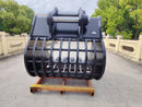 John Deere, Hitachi 450/470, 60in, 110mm Pins, Skeleton Bucket - EBJD450-11060ST - Excavator Bucket - Bedrock Attachments
