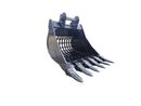 John Deere, Hitachi 450/470, 60in, 110mm Pins, Skeleton Bucket - EBJD450-11060ST - Excavator Bucket - Bedrock Attachments
