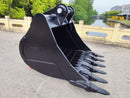John Deere, Hitachi 450/470, 72in, 110mm Pins, Skeleton Bucket - EBJD450-11072ST - Excavator Bucket - Bedrock Attachments