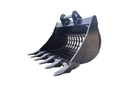 John Deere, Hitachi 450/470, 72in, 110mm Pins, Skeleton Bucket - EBJD450-11072ST - Excavator Bucket - Bedrock Attachments