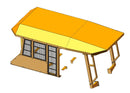 Komatsu Canopy for D155AX-8 - Bedrock Attachments
