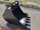Komatsu PC138, 60mm Pins, 36in, Heavy Duty Bucket - EBPC138-6036HD - Excavator Bucket - Bedrock Attachments