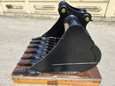 Komatsu PC138, 60mm Pins, 47in, Skeleton bucket - EBPC138-6047ST - Excavator Bucket - Bedrock Attachments