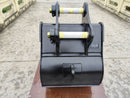 Komatsu PC160, 70mm Pins, 36in, Heavy Duty Bucket - EBPC160-7036HD - Excavator Bucket - Bedrock Attachments