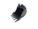 Komatsu PC160, 70mm Pins, 42in, Heavy Duty Bucket - EBPC160-7042HD - Excavator Bucket - Bedrock Attachments