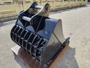 Komatsu PC160, 70mm Pins, 48in, Skeleton bucket - EBPC160-7048ST - Excavator Bucket - Bedrock Attachments
