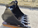 Komatsu PC160, 70mm Pins, 48in, Skeleton bucket - EBPC160-7048ST - Excavator Bucket - Bedrock Attachments