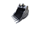 Komatsu PC210, 80mm Pins, 48in, Heavy Duty Bucket - EBPC210-8048HD - Excavator Bucket - Bedrock Attachments