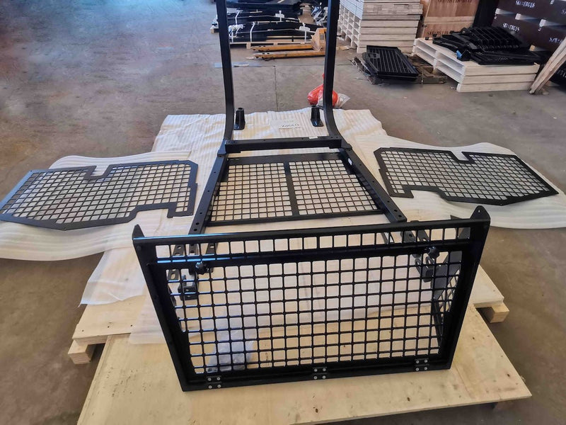 Komatsu Screens and Sweeps, Including Rear Screens package for D39PX - 24, D37EX - 24, D37PX - 24 - BS54R - Bulldozer Screens&Sweeps - Bedrock Attachments