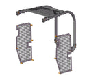 Komatsu Screens and Sweeps package for D39EX-24, D39PX-24, D37EX-24, D37PX-24-BS54-Bulldozer Screens&Sweeps-Bedrock Attachments