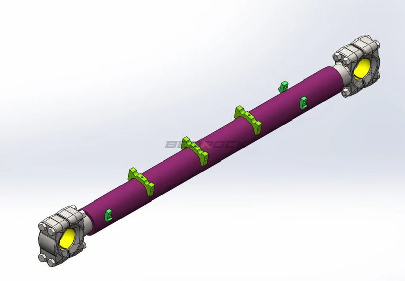 Link GP - stabilizer (include a Guard & 2 Tube AS) for D8T XL SU Blade - 2393340B - Bulldozer Blade - Bedrock Attachments