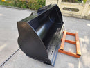 Loader General Purpose Bucket for ISO/Horizontal Pin Quick Coupler CAT 910 - 918, 1.3m3, 94in, BOCE - WLB910GPISO-94-1.3E - Loader Bucket - Bedrock Attachments