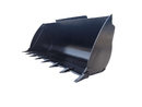 Loader General Purpose Bucket for ISO/Horizontal Pin Quick Coupler CAT 910 - 918, 1.5m3, 94in, BOT - WLB910GPISO-94-1.5T - Loader Bucket - Bedrock Attachments
