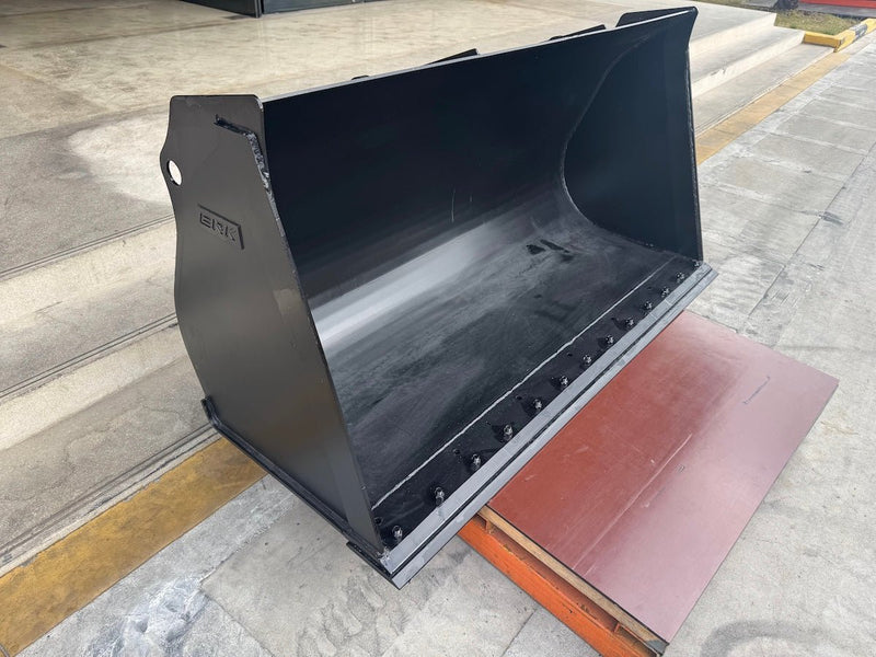 Loader GP Bucket for ISO/Horizontal Pin Quick Coupler CAT 906 - 908, 0.9m3, 74in - WLB906GPISO-74-0.9 - Loader Bucket - Bedrock Attachments