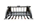 Loader Rake with Double Top Clamp 120in - WLRDWC120FC - Loader - Rake - Bedrock Attachments