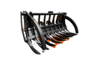 Loader Rake with Double Top Clamp 120in - WLRDWC120FC - Loader - Rake - Bedrock Attachments