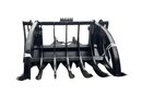 Loader Rake with Double Top Clamp 92in - WLRDWC92FC - Loader - Rake - Bedrock Attachments
