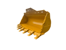 Loader Spade Nose Rock Bucket PIN ON CAT 988H, 6.4m3, 158in - WLRB988PO-158-6.4 - Loader Bucket - Bedrock Attachments