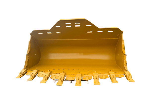 Loader Spade Nose Rock Bucket PIN ON CAT 988H, 6.4m3, 158in - WLRB988PO-158-6.4 - Loader Bucket - Bedrock Attachments