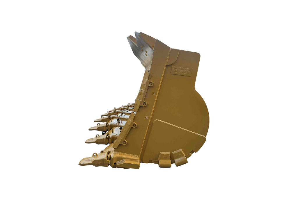 Loader Bucket PIN ON CAT 992K, 9m3, 192in, ROCK - Bedrock Attachments
