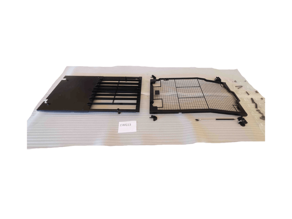 Mesh Front Window Guard with Top Guard fits CAT Excavator 313 - 395 - EWG13 - Excavator Window Guard - Bedrock Attachments