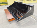 Mini Hydraulic Excavator / Skid Steer Loader Skeleton Bucket, 72in - SKSBBRK-72 - Skid Steer Skeleton Bucket - Bedrock Attachments