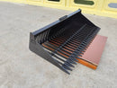 Mini Hydraulic Excavator / Skid Steer Loader Skeleton Bucket, 78in - SKSBBRK-78 - Skid Steer Skeleton Bucket - Bedrock Attachments