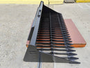 Mini Hydraulic Excavator / Skid Steer Loader Skeleton Bucket, 84in - SKSBBRK-84 - Skid Steer Skeleton Bucket - Bedrock Attachments