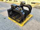 Mini Hydraulic Excavator / Skid Steer Loader Skeleton Bucket with Grapple, 68in - SKSBWGR-68 - Skeleton Bucket with Grapple - Bedrock Attachments