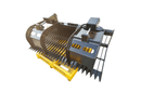 Mini Hydraulic Excavator / Skid Steer Loader Skeleton Bucket with Grapple, 84in - SKSBWGR-84 - Skeleton Bucket with Grapple - Bedrock Attachments