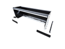 Mini Hydraulic Excavator / Skid Steer Loader Snow Pusher, 96in-SKSSNP96-Skid Steer Snow Pusher-Bedrock Attachments