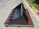 Mini Hydraulic Excavator/Skid Steer Loader GP Bucket 66", 0.53CU - YD, BOT - SKGPB-66-T - Skid Steer - Bedrock Attachments