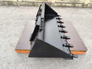 Mini Hydraulic Excavator/Skid Steer Loader GP Bucket 72, 0.58CU - YD, BOT - SKGPB-72-T - Skid Steer - Bedrock Attachments
