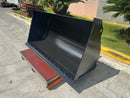 Mini Hydraulic Excavator/Skid Steer Loader GP Bucket 72in, 0.76m3 - SSLGPB72-0.76 - Skid Steer GP Bucket - Bedrock Attachments