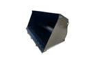 Mini Hydraulic Excavator/Skid Steer Loader Light Material Bucket 81in, 1.5m3 - SSLLMB-81-1.5 - Skid Steer GP Bucket - Bedrock Attachments