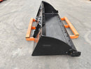 Mini Hydraulic Excavator/Skid Steer Loader Performance Bucket, 86in, BOCE - SKPFGPB-86-E - Excavator Bucket - Bedrock Attachments