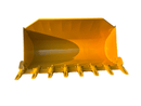 Pin on Bucket to fits CAT 950/962 loader, 115in, 3.4m3 - WLB953PO-98-1.8 - Loader Bucket - Bedrock Attachments