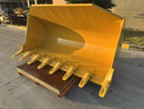 Pin on Bucket to fits CAT 950/962 loader, 115in, 3.4m3 - WLB953PO-98-1.8 - Loader Bucket - Bedrock Attachments