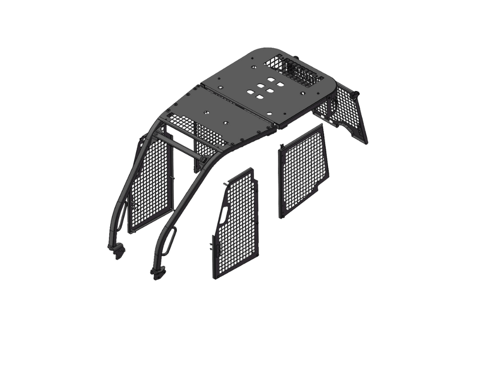 Screens and Sweeps fits CAT D5K D4K D3K Bulldozer - Bedrock