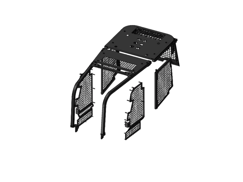 JJcatページ Screens and Sweeps fits CAT D6K-2C Bulldozer - Bedrock Attachments