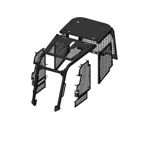 Screens and Sweeps fits CAT D6K Bulldozer with Open Rops Cabin