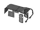Screens and Sweeps fits CAT D6R2 Bulldozer-BS43-Bulldozer Screens&Sweeps-Bedrock Attachments