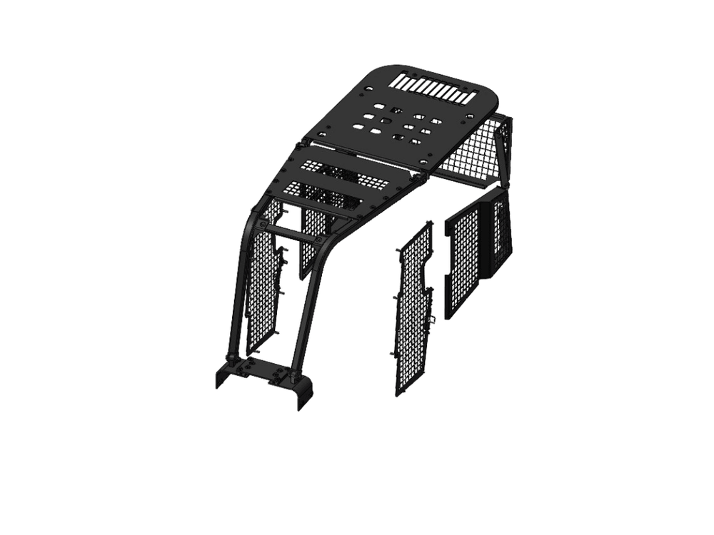 Screens and Sweeps fits John Deere 750J, 750J LGP Bulldozer