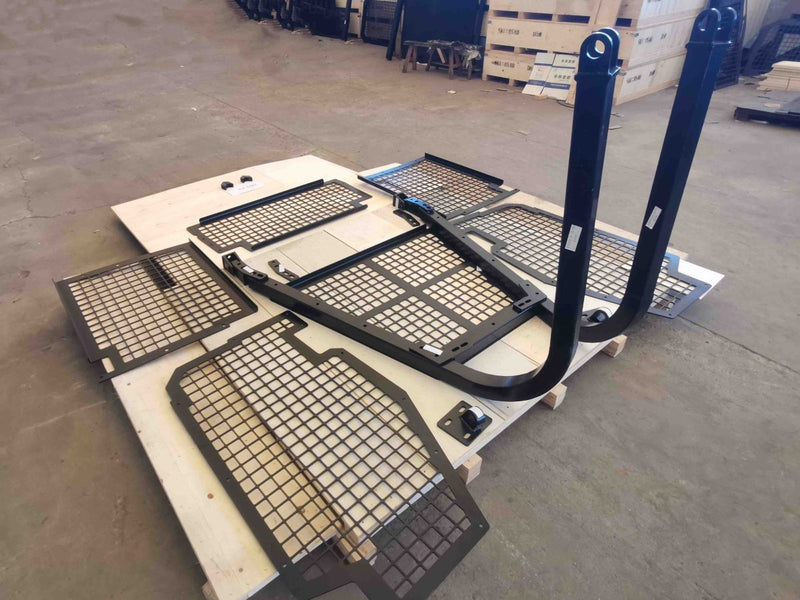 Screens and Sweeps fits Komatsu D61 PX Bulldozer - BS53 - Bulldozer Screens&Sweeps - Bedrock Attachments