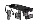 Screens and Sweeps package for D5, Sweeps top plate for D5, including Door Screens-BS50D-BS51-Bulldozer Screens&Sweeps-Bedrock Attachments