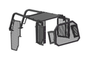 Screens and Sweeps package, including Door Screens for D6N-BS09D-Bulldozer Screens&Sweeps-Bedrock Attachments