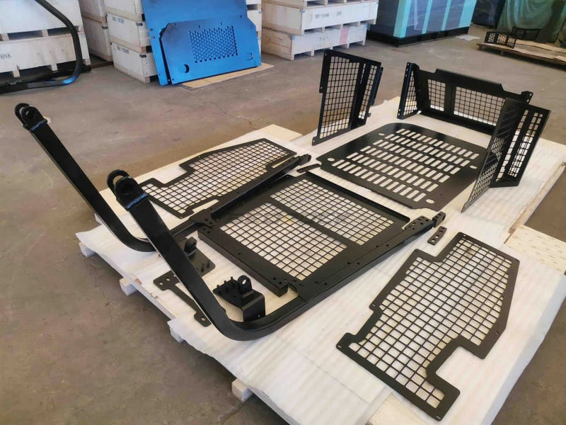 Screens Sweeps fits John Deere 850K - 2 Bulldozer - BS38 - Bulldozer Screens&Sweeps - Bedrock Attachments